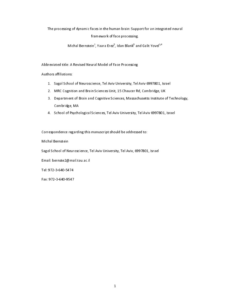 Bernstein Et Al 2017 Pdf Functional Magnetic Resonance Imaging