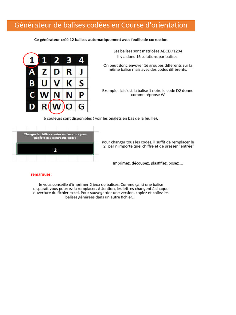 Générateur de balises ADCD en Excel | PDF | Échecs | Théorie (échecs)