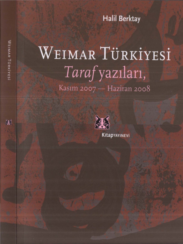 Halil Berktay Weimar Türkiyesi Kitap Yayınevi | PDF