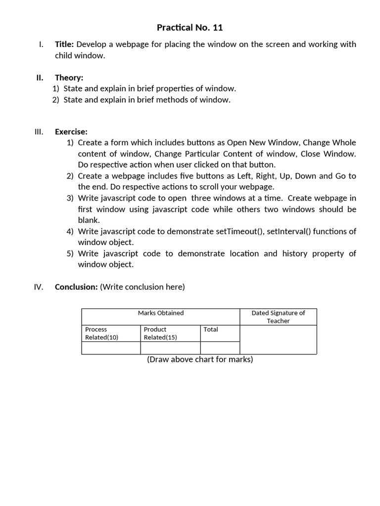 CSS - Practical No 11 | PDF