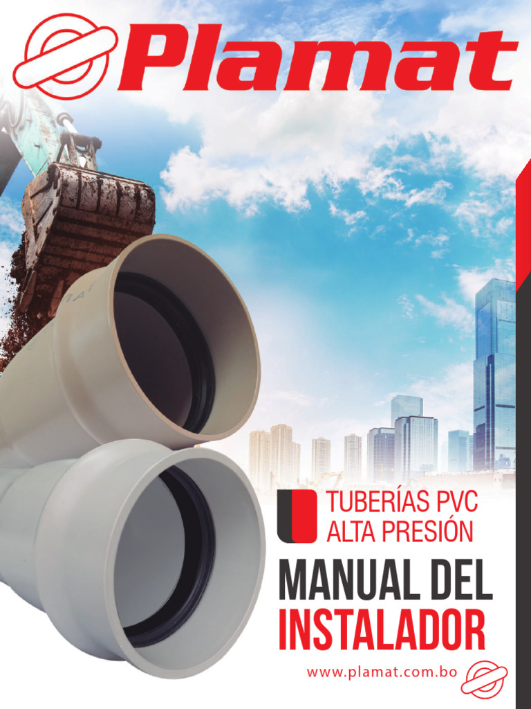 Manual Tuberias PVC Alta Presion | PDF | Tubería (transporte de fluidos ...