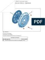 207 (A7) - B2BB1FP0 - Pares de Apriete _ Embrague