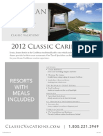 Classic Vacations Caribbean Bermuda Hotels Resorts Meals Included