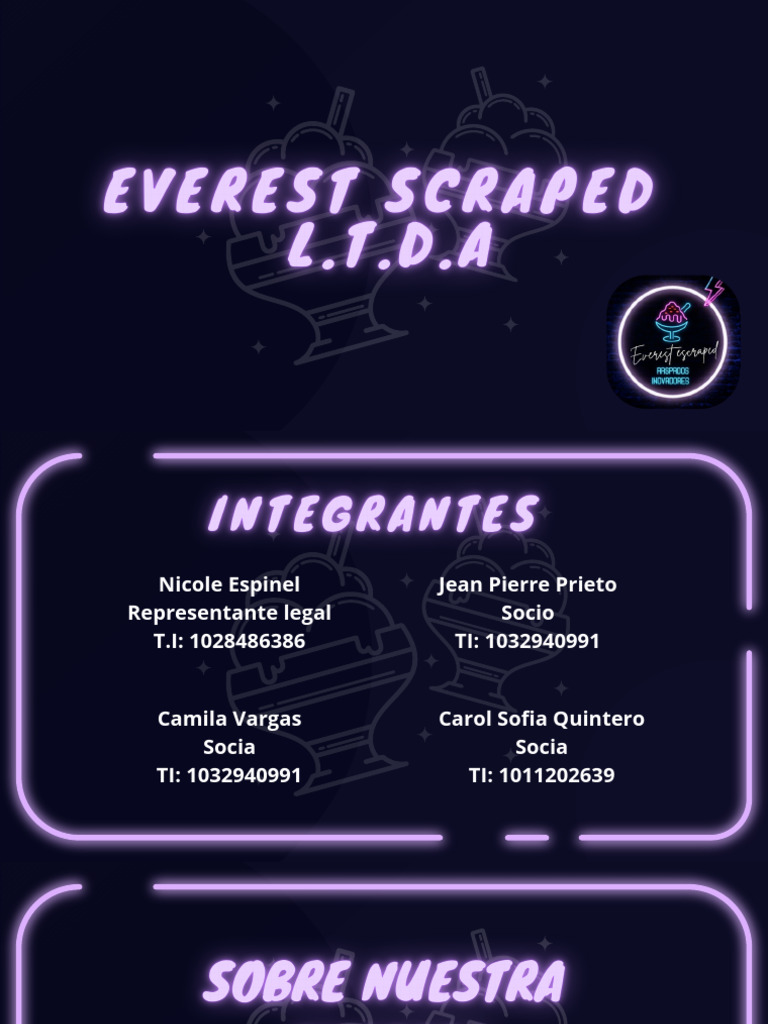 Everest Scraped L.T.D.A | PDF | Economias