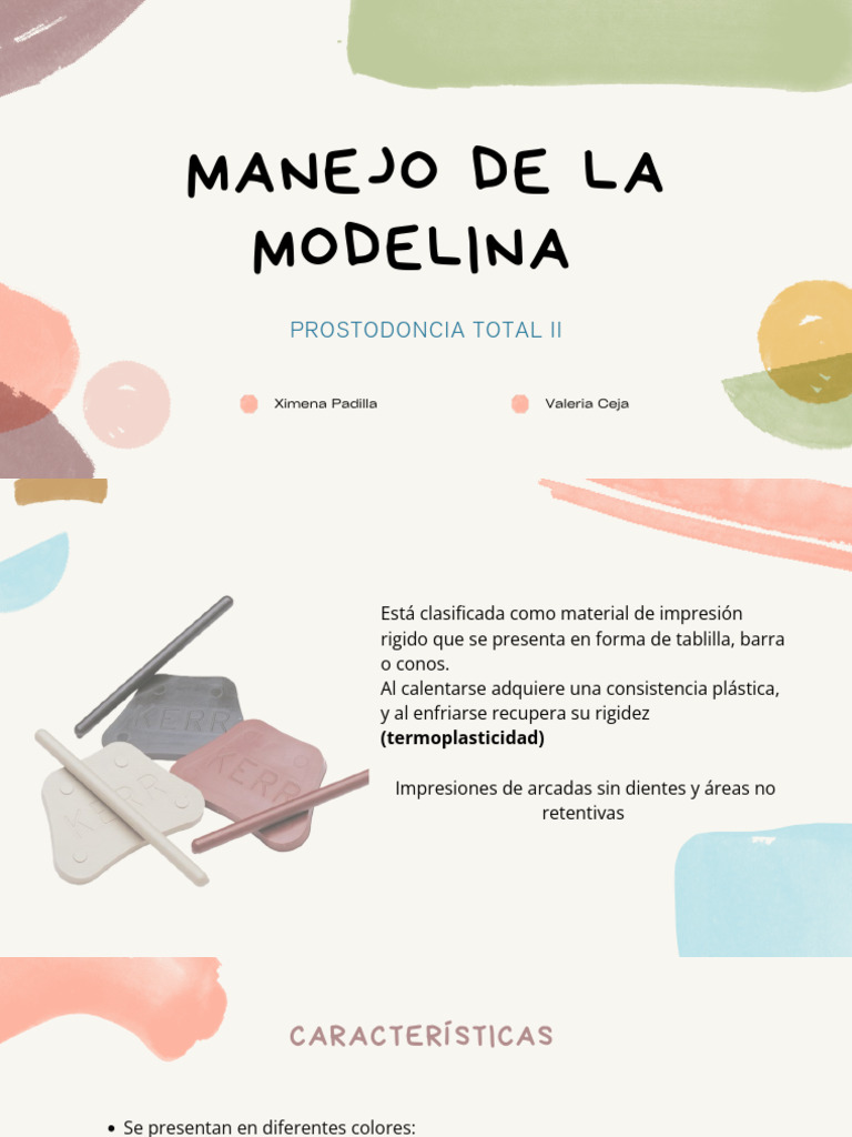 Manejo de la modelina | PDF
