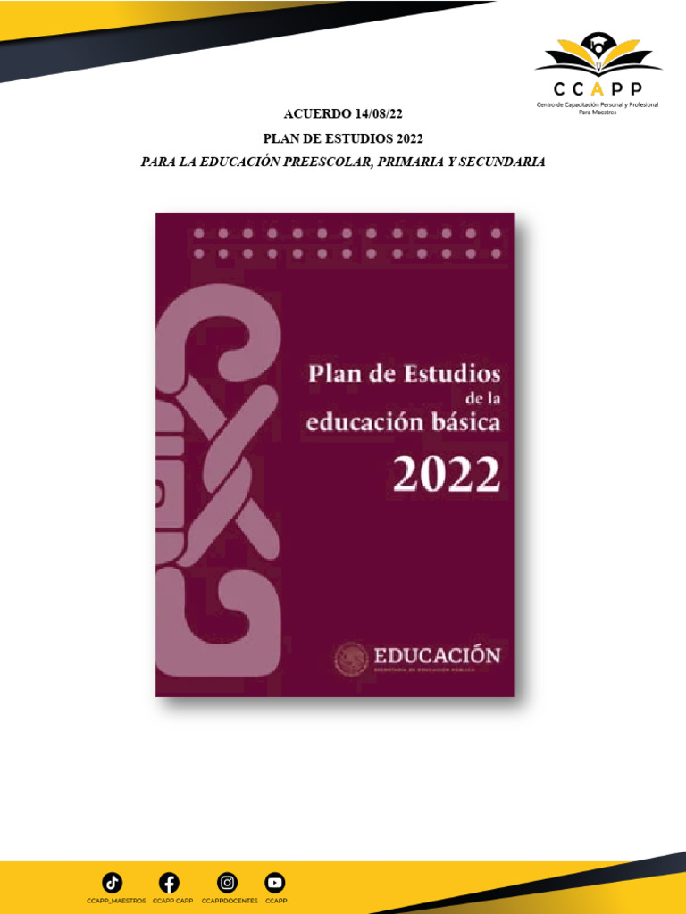 Resumen Plan 2022 | PDF | Educación de la primera infancia | Plan de ...