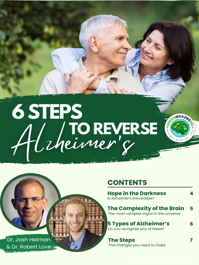 6 Steps To Reverse Alzheimers DR Josh and DR Robert | PDF | Sleep ...