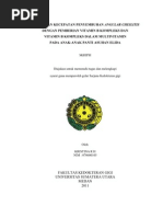 Download Perbedaan Kecepatan Penyembuhan Angular Cheilitiskristina r h070600105 by Kristina Hutagalung SN78582447 doc pdf