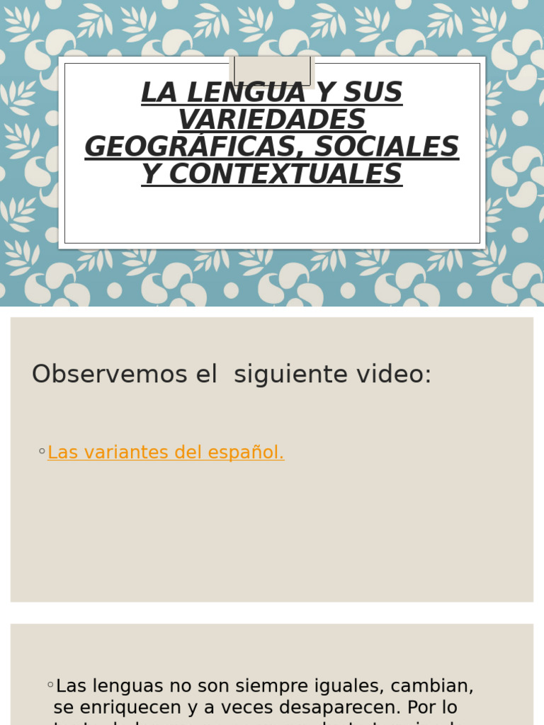 Variedades del español en Costa Rica | PDF | Lengua española | Idiomas