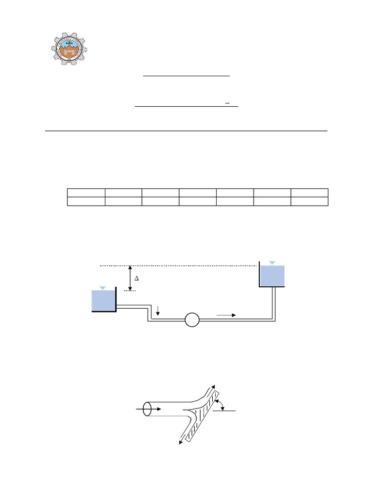 Fluid Mechanics II Final Exam 2020 | PDF | Pump | Dynamics (Mechanics)