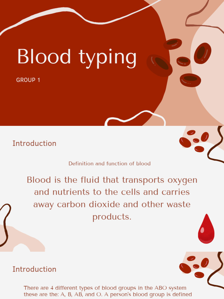 Understanding Blood Typing Basics | PDF | Blood Type | Blood