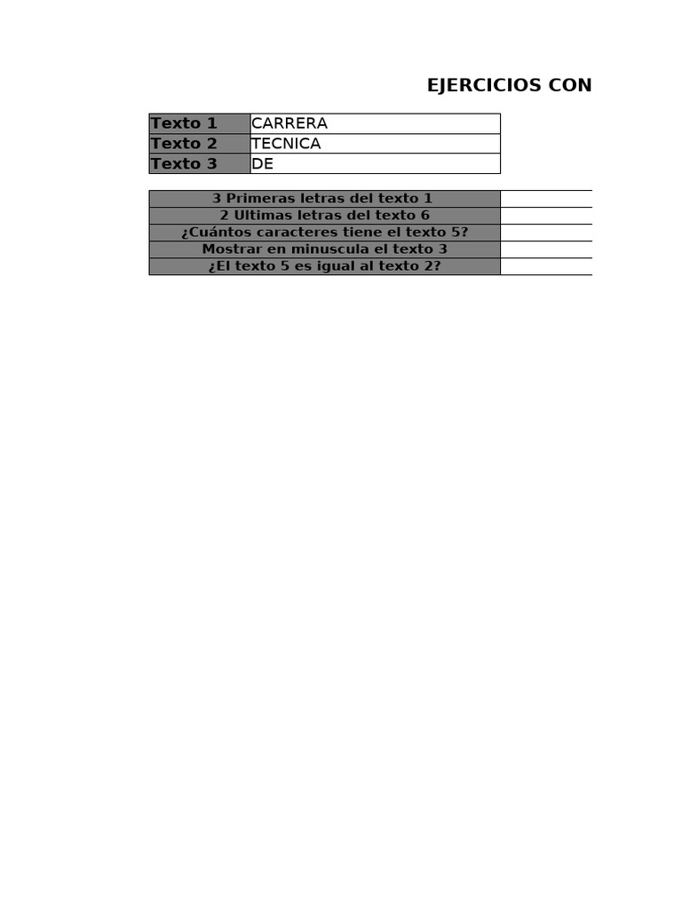 Ejercicios de Texto y Análisis | PDF | Artes del Lenguaje y ...