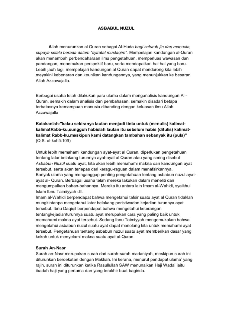 Download 73+ Contoh Surat Al Kafirun Asbabun Nuzul Terbaik Dan Terbaru