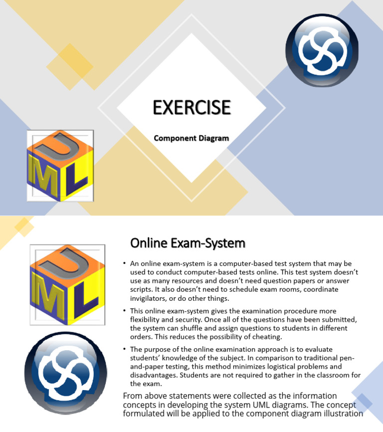 Component Diagram for Exam System | PDF | Computers