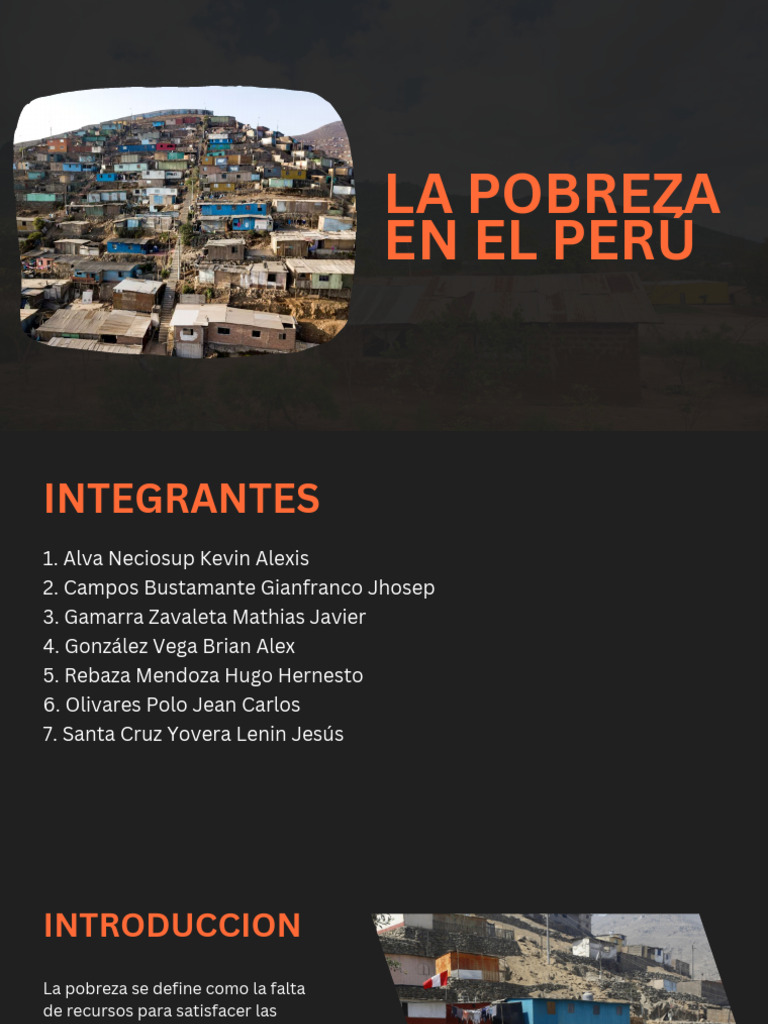 Aumento de la pobreza en Perú 2023 | PDF | Desigualdad social ...