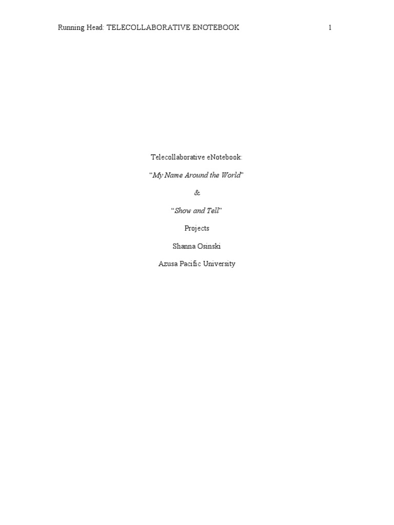 GLP Tellecollaborative Enotebook | PDF | Lesson Plan | Homeschooling