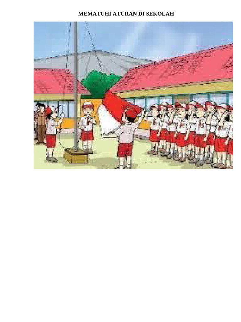 Gambar Mematuhi Aturan Di Sekolah | PDF