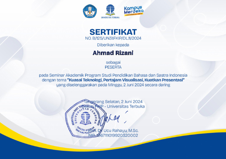 Ahmad Rizani | PDF