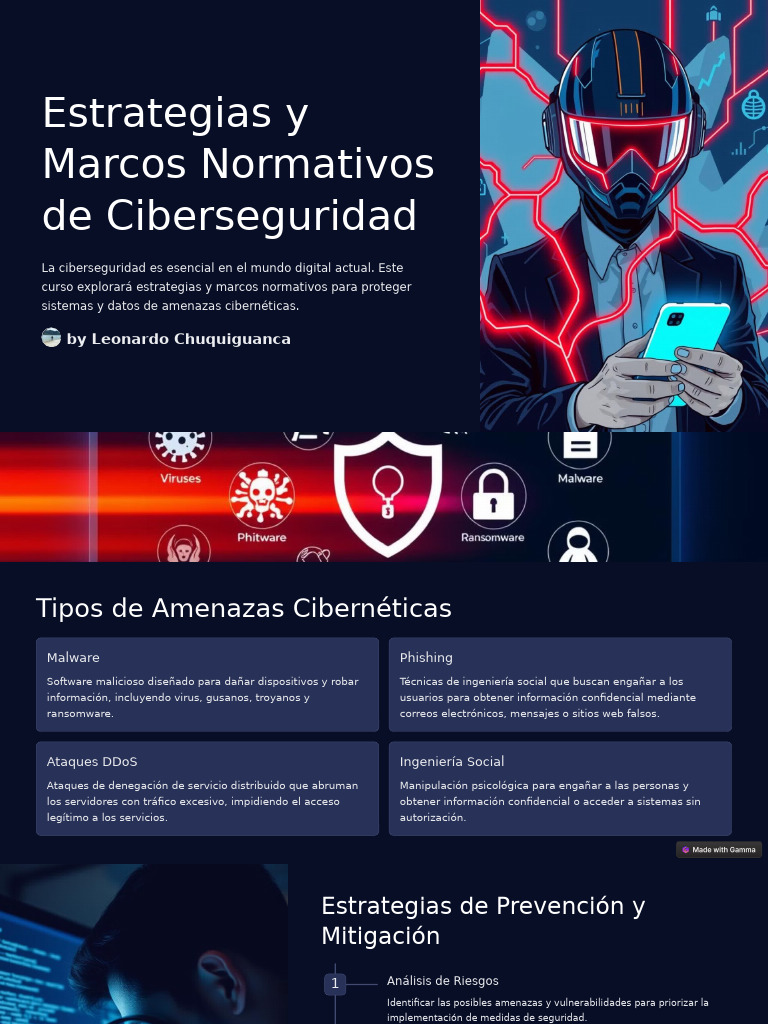 Estrategias y Marcos Normativos de Ciberseguridad | PDF | La seguridad ...
