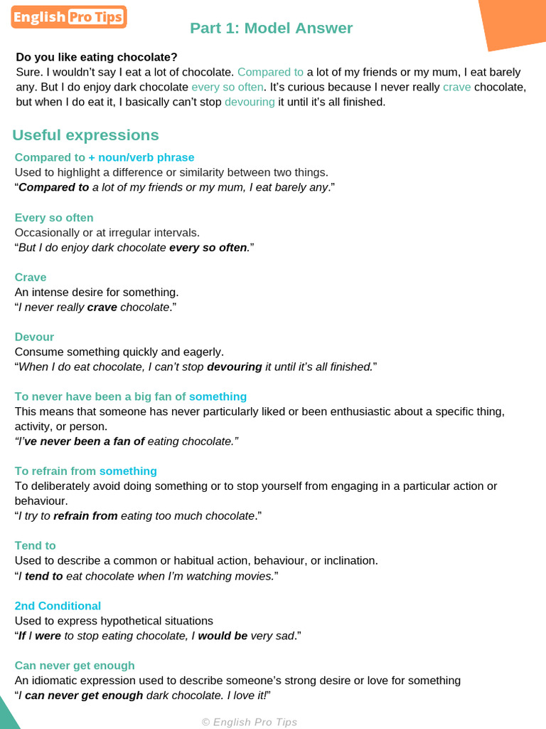 Do You Like Eating Chocolate | PDF | Syntax | Linguistic Morphology
