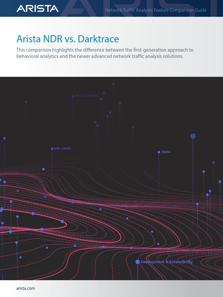 Arista NDR vs. Darktrace Comparison Guide | PDF | Computer Network ...