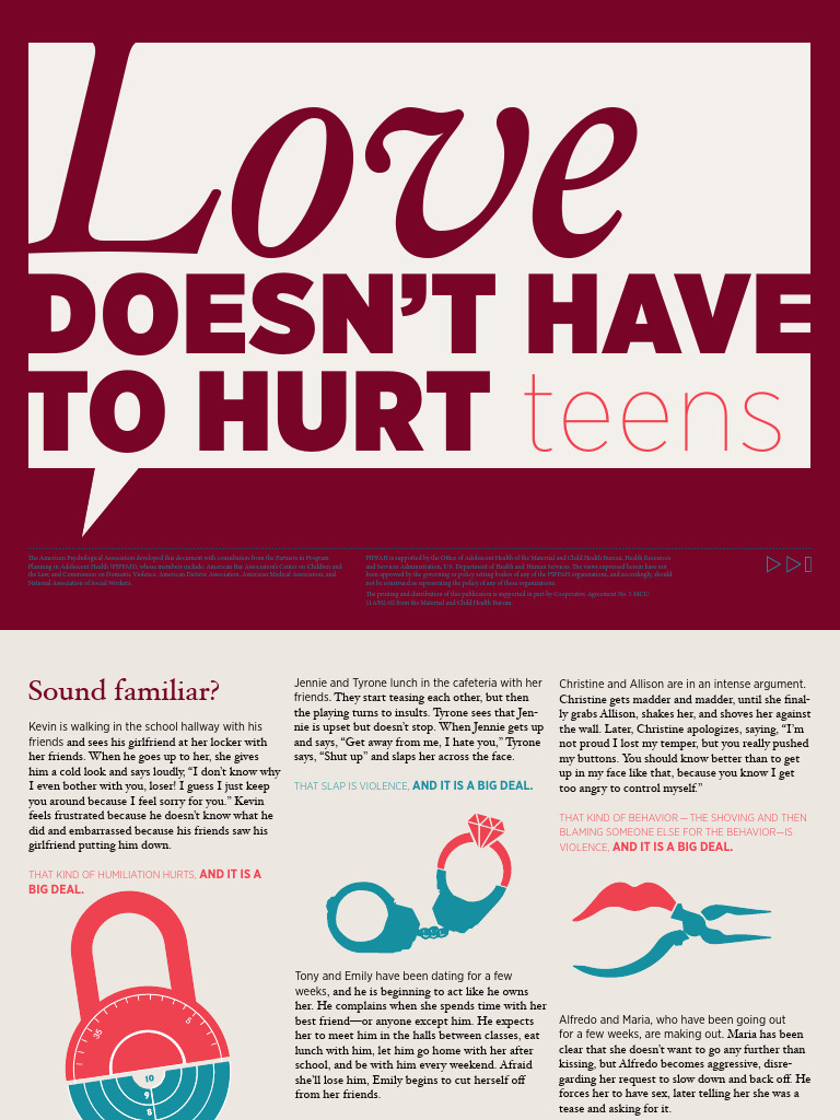 Understanding Teen Relationship Violence | PDF | Adolescence | Violence