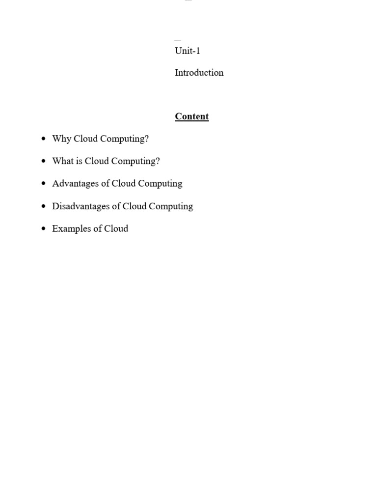Understanding Cloud Computing Basics | PDF | Cloud Computing | Computer ...