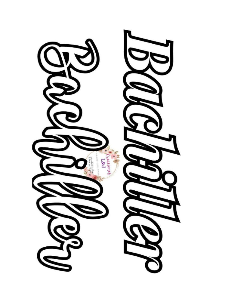 Letras de bachiller pdf