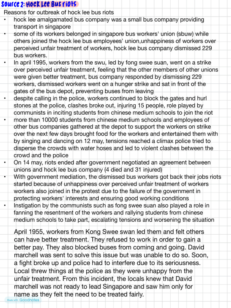 Hock Lee Bus Riots: Causes and Impact | PDF | Advocacy | Social Movements