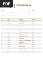 FRAGRANCE LIST (09 DECEMBER 2024) | PDF | Edible Fruits | Fruit
