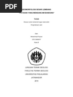 Download GEOMORFOLOGI SESAR LEMBANG by Muhammad Fauzan SN78593203 doc pdf