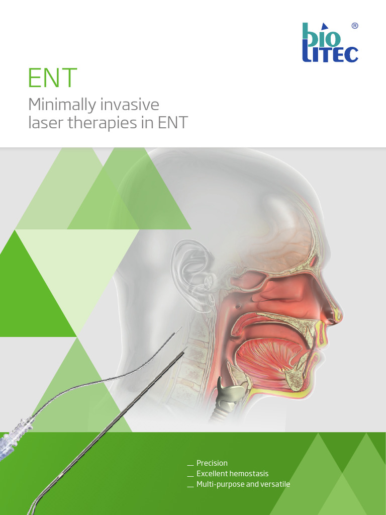 BIO Broschuere ENT EN Web | PDF | Surgery | Laser