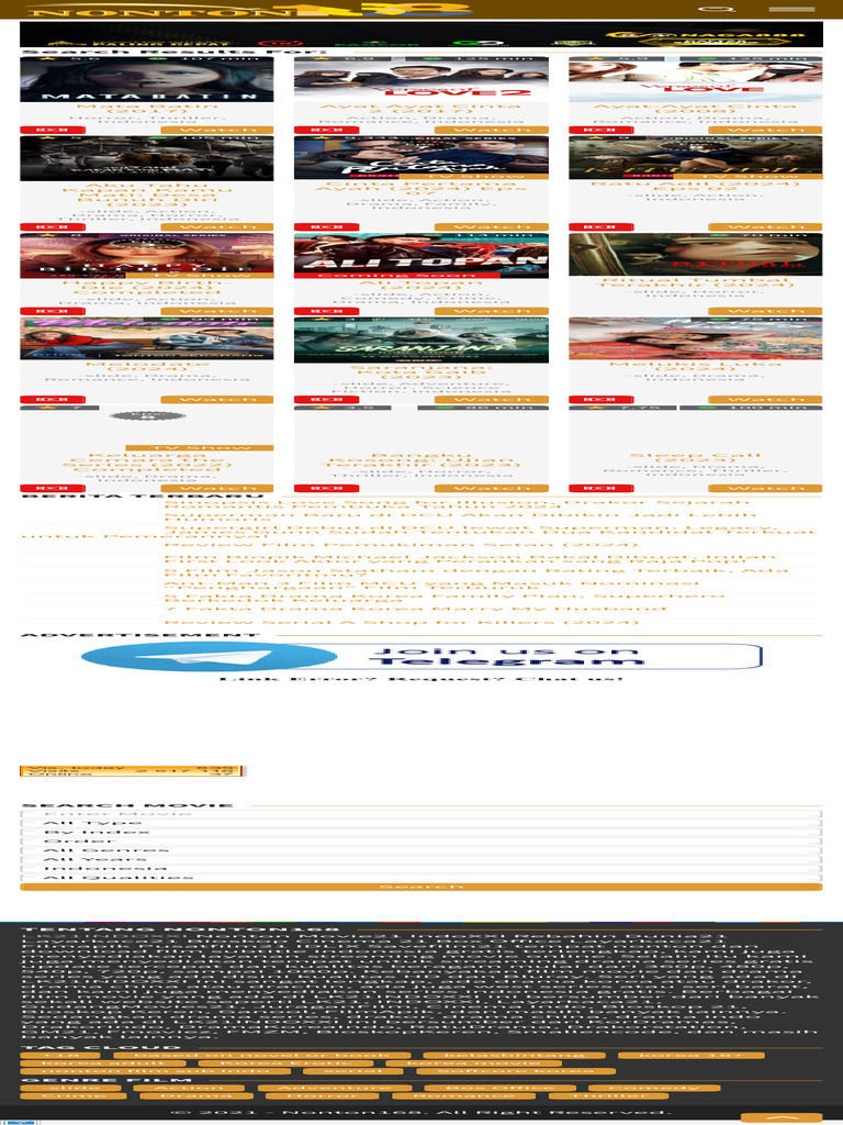 Daftar Film dan Serial Indonesia 2024 | PDF