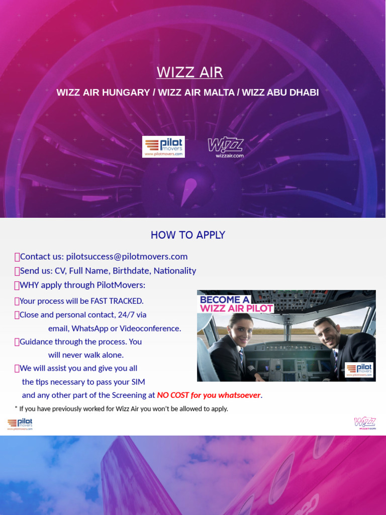 Wizz Air Pilot Salary Overview | PDF | Aviation