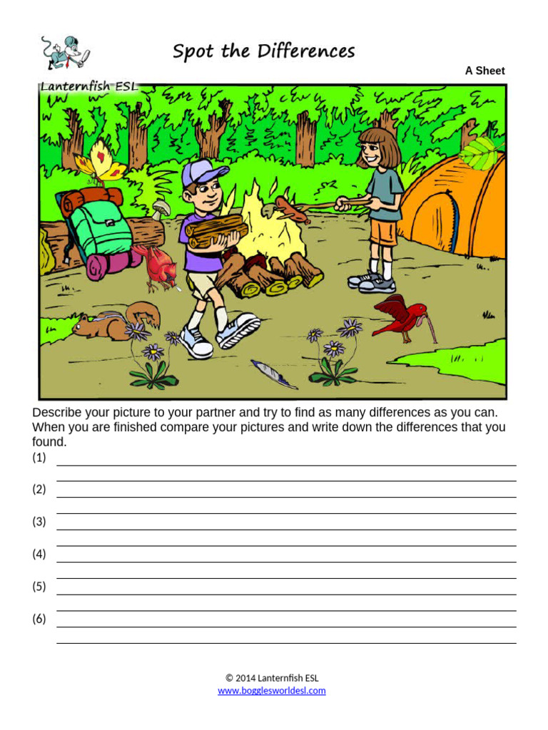 Spot Differences 34 | PDF