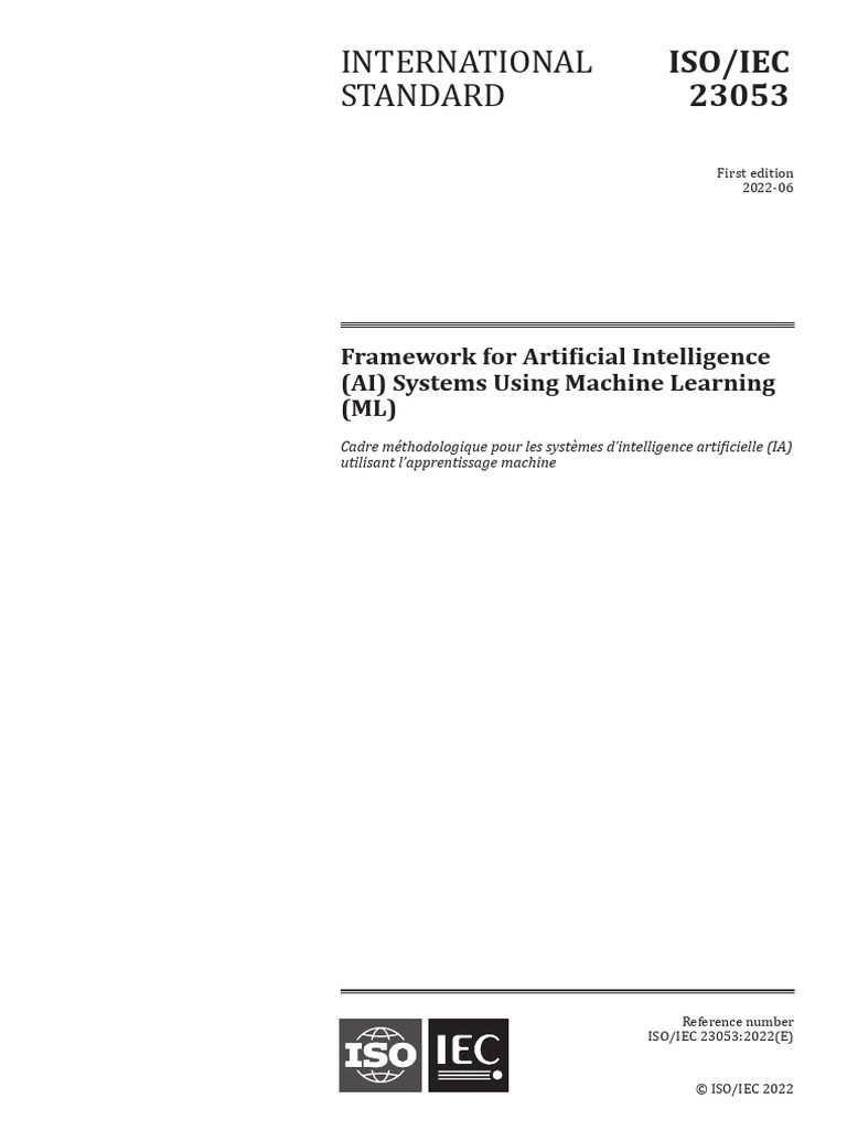 Framework For Artificial Intelligence | PDF | Machine Learning ...