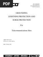 Typical Telecom Earthing, Surge and LP