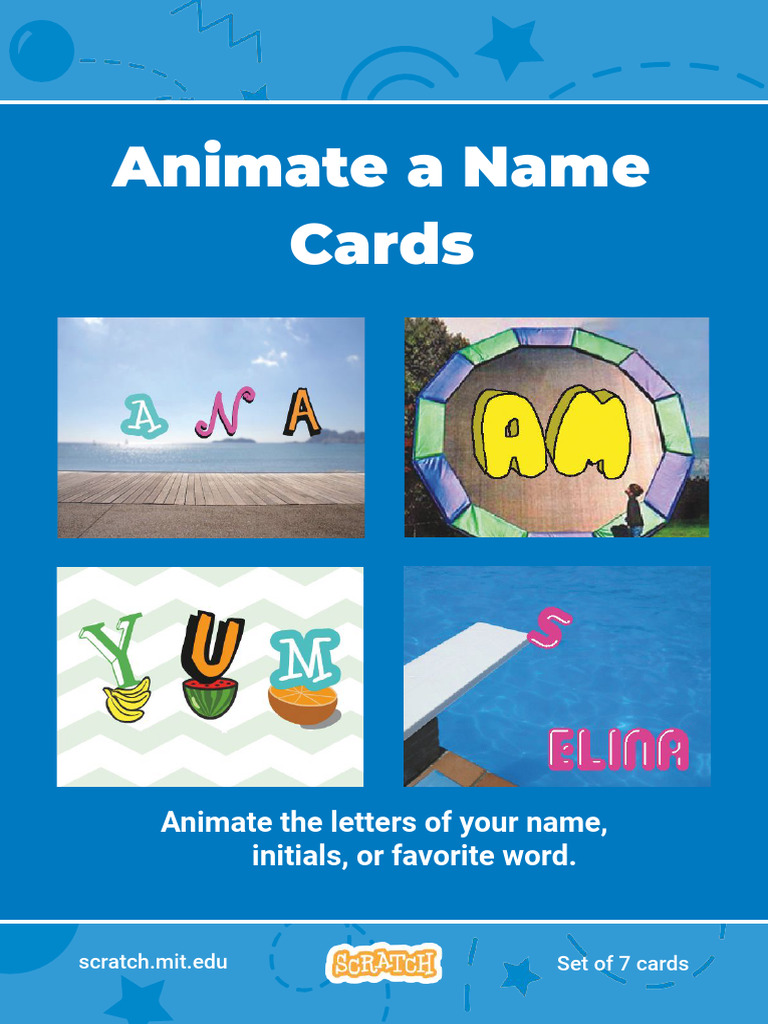 Animasi Nama | PDF | Scratch (Programming Language) | Software