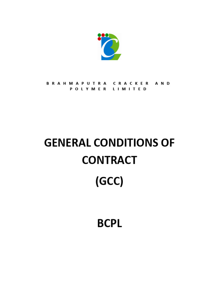 GCC_CONTRACTS | PDF | Employment | Specification (Technical Standard)