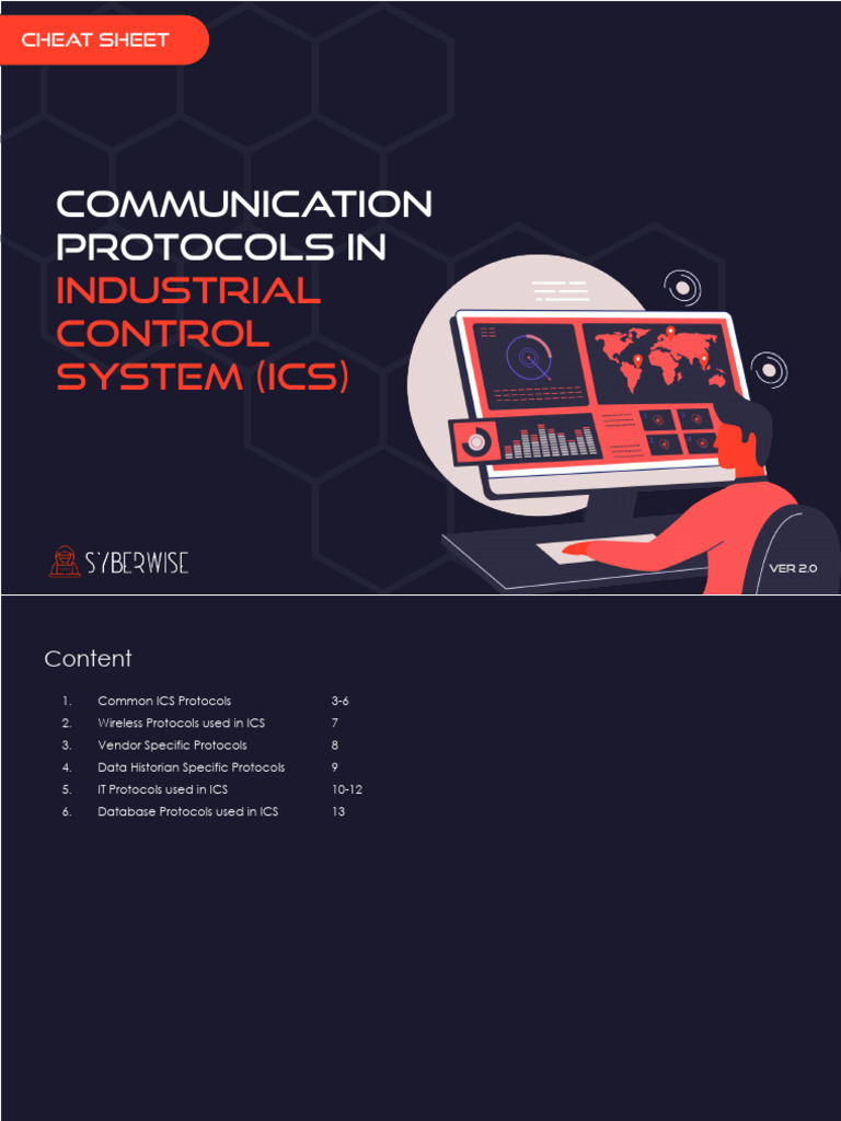 OT-ICS Protocols Cheat sheet | PDF | Internet Protocol Suite ...