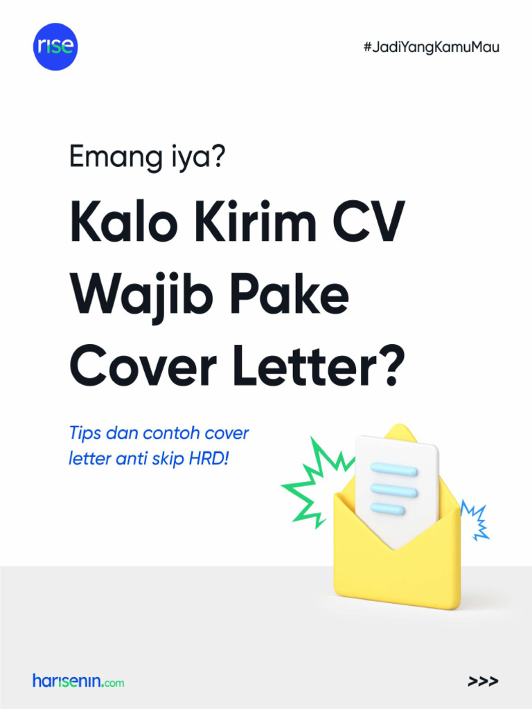 Tips   Contoh Template Cover Letter PDF