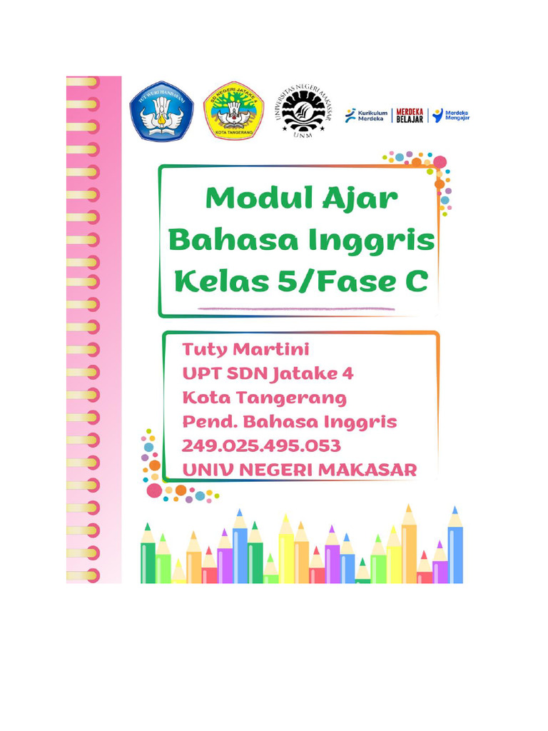 Modul Ajar Kurikulum Merdeka Kelas 5 | PDF | Karier & Perkembangan ...