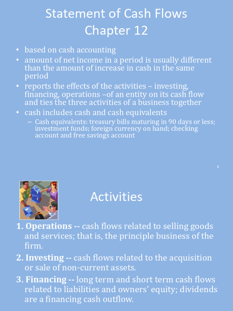 CASHFLOW NOTES | PDF | Cash Flow Statement | Investing