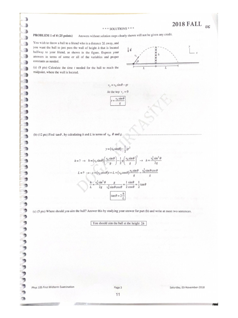 PROBLEM 1 of 4 (25 Points) | PDF
