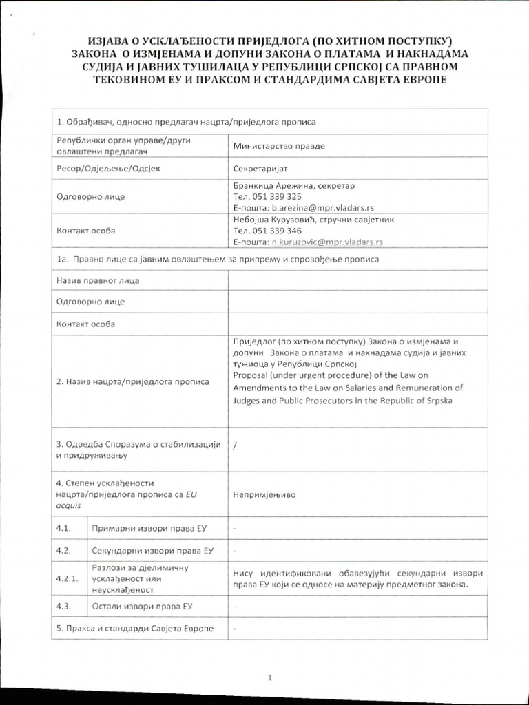 Izjava | PDF