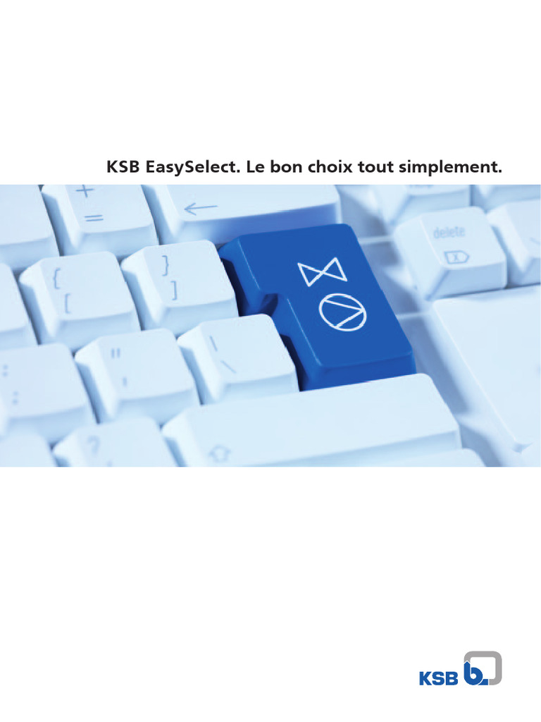 KSB EasySelect : Choisissez votre pompe facilement | PDF | Application ...
