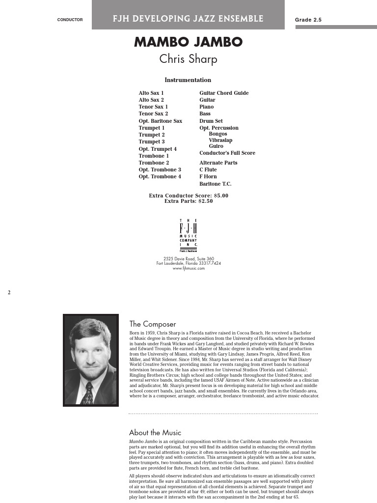 Mambo Jambo | PDF | Instruments de musique