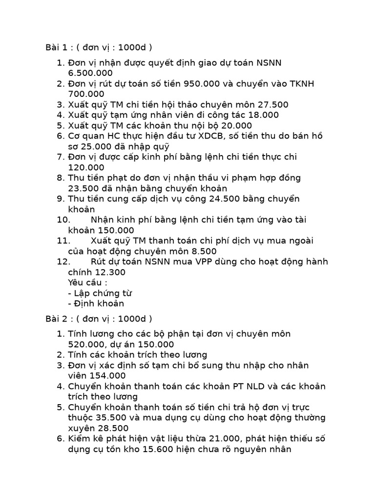 BT HCSN | PDF