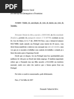 Carta Reclamação