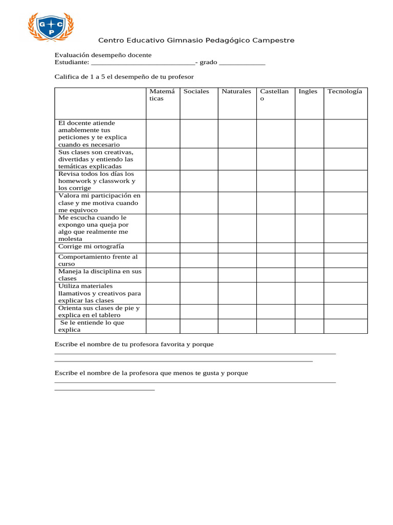 Evaluación del Desempeño Docente 2024 | PDF | Maestros | Evaluación
